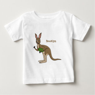 Cute happy Australian kangaroo illustratie