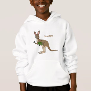 Cute happy Australian kangaroo illustratie