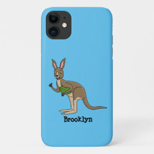Cute happy Australian kangaroo illustratie Case-Mate iPhone Case