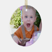 Cute happy baby - creëer je eigen keramisch ornament (Rechts)