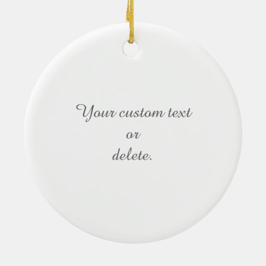 Cute happy baby - creëer je eigen keramisch ornament (Achterkant)