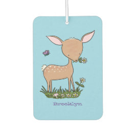 Cute happy baby hert cartoon illustratie luchtverfrisser