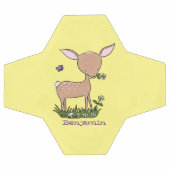 Cute happy baby hert cartoon illustratie voetbal (Enkel)