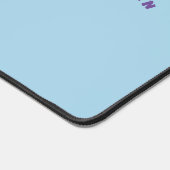 Cute happy baby orangutan cartoon illustratie bureaumat (Hoek)