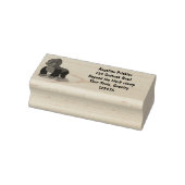 Cute happy big gorilla cartoon illustratie rubberstempel (Stempel)