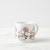 Cute happy billy cartoon espresso kop (Voorkant rechts)