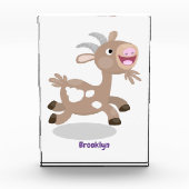 Cute happy billy cartoon fotoblokken (Voorkant)