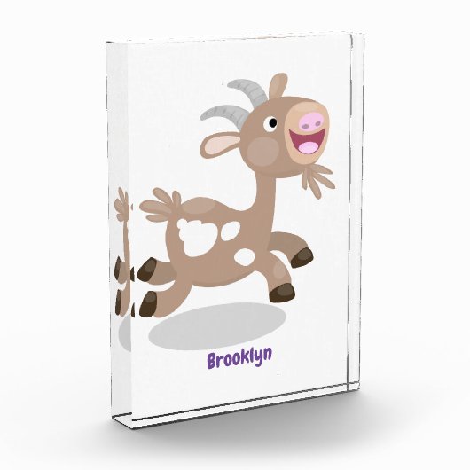 Cute happy billy cartoon fotoblokken (Links)