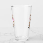 Cute happy billy cartoon glas (Rechts)