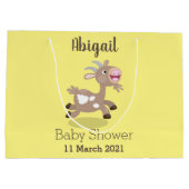 Cute happy billy cartoon groot cadeauzakje (Achterkant)