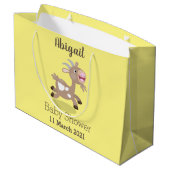 Cute happy billy cartoon groot cadeauzakje (Achterkant Gekanteld)