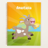 Cute happy billy cartoon planner (Voorkant)