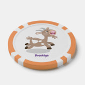 Cute happy billy cartoon poker chips (Enkel)