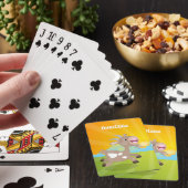 Cute happy billy cartoon pokerkaarten (Insitu)