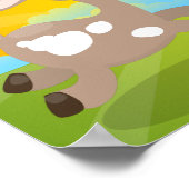 Cute happy billy cartoon poster (Hoek)