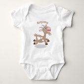 Cute happy billy cartoon romper (Voorkant)