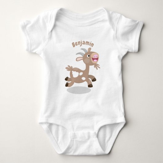 Cute happy billy cartoon romper (Voorkant)