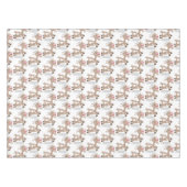 Cute happy billy cartoon tafelkleed (Voorkant (Horizontaal))