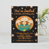 Cute Happy Birthday Boy Alpacas in Blauwgroen Sera Kaart (Staand voorkant)