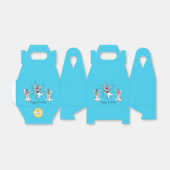 Cute Happy Birthday Bunny Rabbits Kinder Bedankdoosjes (Uitgevouwen)