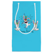 Cute Happy Birthday Bunny Rabbits Kinder Klein Cadeauzakje (Voorkant)