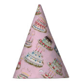 Cute Happy Birthday Cakes Feesthoedjes (Rechts)