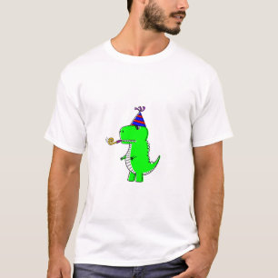 Cute Happy Birthday Dinosaur T-shirt