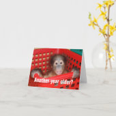 Cute Happy Birthday Kaart (Gele Bloem)