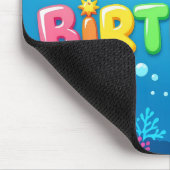 Cute Happy Birthday nautical dolphin Muismat (Hoek)