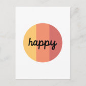 Cute Happy Briefkaart (Voorkant)