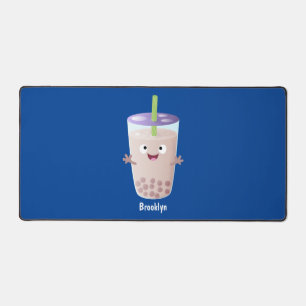 Cute happy bubble tea boba cartoon bureaumat