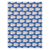 Cute happy bubble tea boba cartoon tafelkleed (Voorkant)