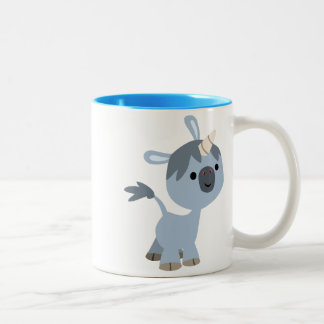 Cute Happy Cartoon Baby Unicorn Mok