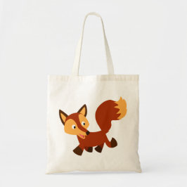 Cute Happy Cartoon Fox Bag Tote Bag