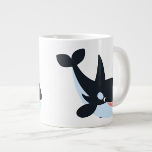 Cute Happy Cartoon Killer Whale Jumbo Mok