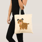 Cute Happy Cartoon Smilodon Bag Tote Bag (Voorkant (product))