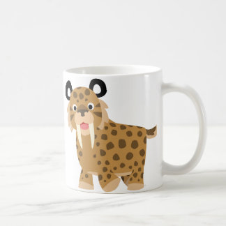 Cute Happy Cartoon Smilodon Mok