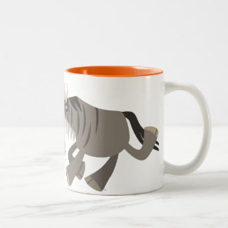 Cute Happy Cartoon Wildebeest Mok
