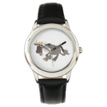 Cute Happy Cartoon Wildebeest Watch