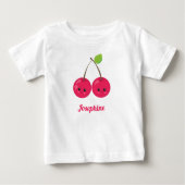 Cute Happy Cherries Monogram (Voorkant)