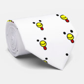 Cute Happy Chicken Head Stropdas (Opgerold)