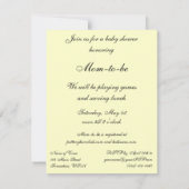  Cute Happy Children Baby shower Kaart (Achterkant)