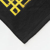 Cute Happy Chinese New Year Of The Hourse 2026 Lun Fleece Deken (Hoek)