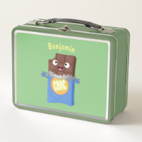 Cute happy chocola snoep bar cartoon