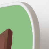 Cute happy chocola snoep bar cartoon pickleball paddle (Links Detail)