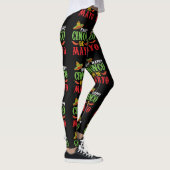 Cute Happy Cinco De Mayo Leggings (Rechts)
