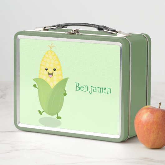 Cute happy corn cartoon illustratie (In situ)