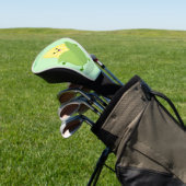 Cute happy corn cartoon illustratie golfheadcover (Insitu)
