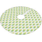 Cute happy corn cartoon illustratie kerstboom rok (Gekanteld)
