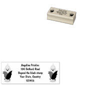 Cute happy corn cartoon illustratie rubberstempel (Gestempeld)